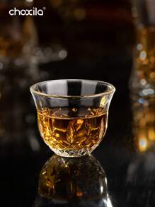 choxila 1 件土耳其茶杯、茶碟、卡瓦杯、阿拉伯茶杯套装、传统玻璃红茶杯套装，非常适合茶会、礼物、乔迁、婚礼、周年纪念返校 - 透明 - 查看 4