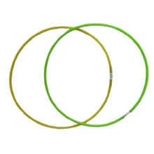 Children's Hula Hoops FLUORESCENT NEON Fitness Exercises Colorful 65cm Reinforced NEW - Multicolor - View 2