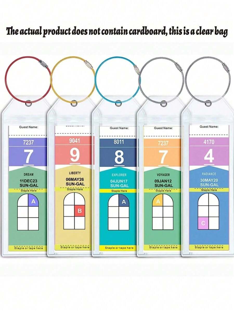 1/3/5pcs Luggage Tag For Cruise Ship Essentials, Cruise Luggage Tag ...
