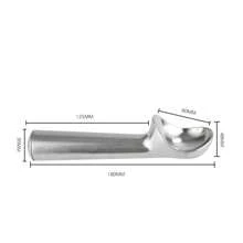 Cuchara de crema antiadherente y anticongelante, cuchara de crema de aluminio, cuchara para bolas de melón, herramientas para masa de galletas KC0080 - Negro - Ver 7