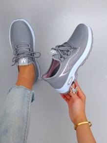STEPREACH Spring New Women's Casual Sneakers, Fashionable Breathable Lightweight Non-Slip Flat Loafers