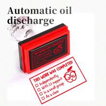 Classroom Scoring Teacher Stamp - Checkbox Scoring Stamp - Convenient To Use - Teacher Work Stamp - Classroom Stamp - Black - View 5