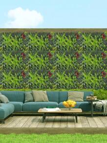 绿草墙板 60CM * 40CM 黄杨背景抗紫外线绿色植物墙户外婚礼花园篱笆后院遮盖隐私墙装饰﻿ - 綠植草牆 - 查看 9
