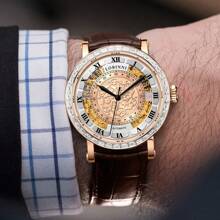 LOBINNI Reloj de lujo LOBINNI 18030 para hombre, de negocios, casual, resistente al agua y mecánico