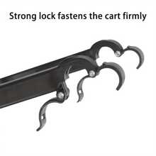 Step Board Stand Wheeled Pushchair Connector - Black - View 6