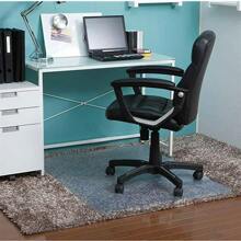 Non Slip PVC Home Office Chair Desk Mat Floor Spike Carpet Protector 120x90CM - Transparent - View 1
