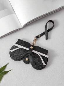 1pc Portable Glasses Storage Bag Jewelry Pouch Sunglasses Case With Clip, Protective Eyewear Holder For Fashion Glasses - Multicolor - View 11