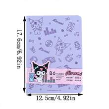Cuadernos de Sanrio My Melody, Cuadernos de dibujos animados de moda Kuromi, Cuadernos escolares lindos Cinnamoroll, Diarios animados de Pochacco, regalos creativos para fiestas