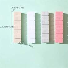 1 pièce/4 pièces Boîte à pilules portable de 7 jours, organisateur de médecine hebdomadaire de forme oblongue
