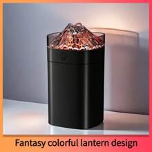 FULLBELL Cool Mist Humidifier, 400ML, 10-20 Hours Runtime, 7 Color Lights, 2 Modes, 24db Quiet