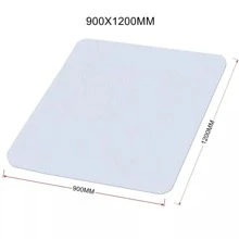 Non Slip PVC Home Office Chair Desk Mat Floor Spike Carpet Protector 120x90CM - Transparent - View 2