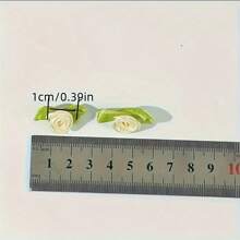 30/50 piezas Mini rosas de satén con hojas verdes, manualidades DIY, costura y decoración de boda, decoración del Día de San Valentín - Decoraciones florales adorables - Mezcla aleatoria
