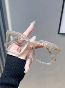 1/3pcs Stylish Cat Eye Large Frame Cute Classic Photo Glasses