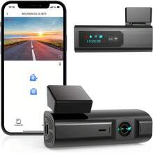 WOLFBOX i03 DashCam WiFi 2.5K, Cámara Grabadora Frontal para Automovil 1600P HD, con Mini Dashboard, Control de Aplicación, Visión Nocturna, G-Sensor, Compatible con 256GB Máx. - 1 - Ver 1