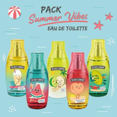 EverlyX The Fruit Company Fruity Perfume Sets - Irresistible Fragrances With Tropical And Fun Aromas - Special Edition For A Unique Sensory Experience ✅ 24/72h Delivery To Spain (Peninsula)