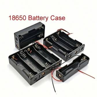 1 pezzo 1X 2X 3X 4X 18650 Supporto per batteria