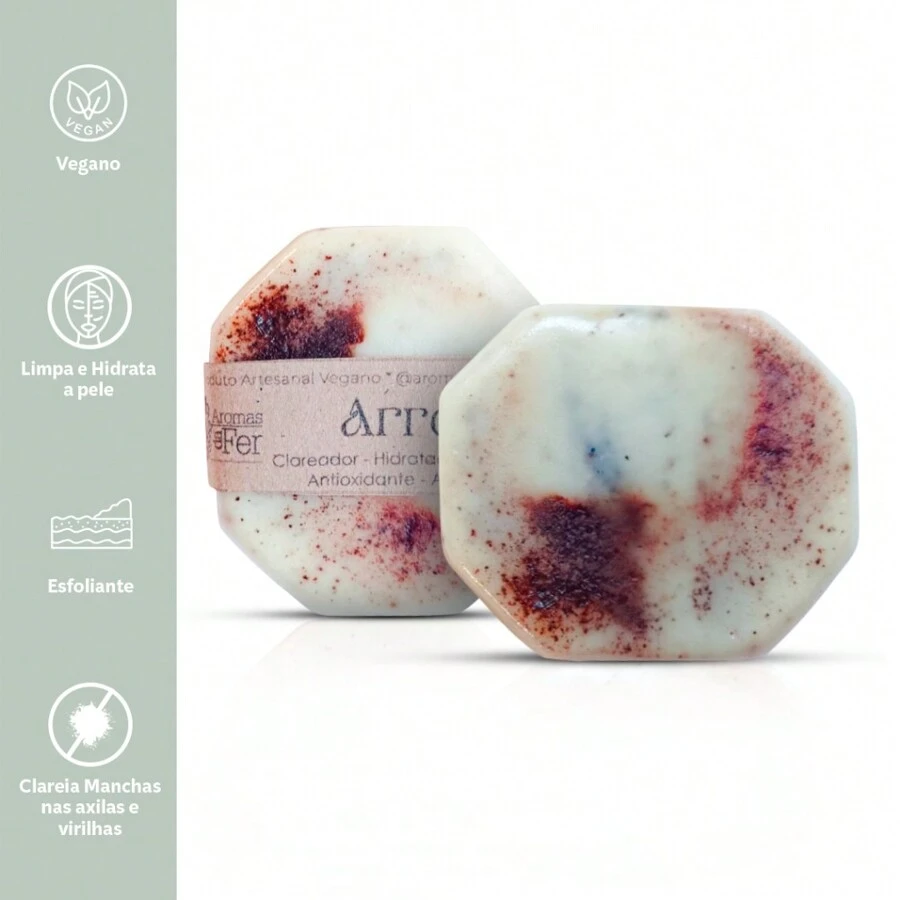 Kit 3 Anti-Aging And Whitening Rice Facial Soap - 白色 - 查看 1
