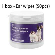 Paquete de 100 toallitas para ojos de mascotas - Elimina suavemente las manchas de lágrimas, residuos, secreción de los ojos de mascotas. Toallitas para ojos, orejas y dientes de perros y gatos. Productos de cuidado y limpieza esenciales para mascotas.