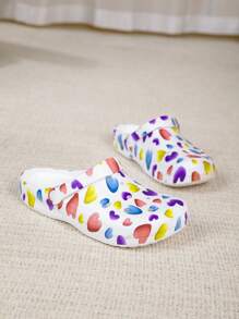 New Women's All Season Garden Shoes, Adjustable Loose Flat Slippers, Bedroom/Travel/Beach Flip Flops, Closed Toe Sandals - Multicolor - View 6