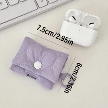迷你耳机便携包，可爱柔软保护套，适用于蓝牙耳机旅行学校大学电子包移动电源便携式充电器充电器包耳机包电缆包电缆整理器数码相机相机包相机包 - 彩色 - 查看 7