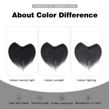 Peruka męska PU na czoło z 100% ludzkich włosów, 1,2*16 cm, 1B czarny - idealna do cofającej się linii włosów