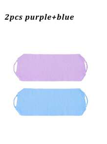 Long Exfoliating Back Scrubber Loofah With Handles, Back Exfoliato Washcloth Exfoliating Body Scrubber Back Scrubber, Stretchable Pull Strap For Women Men Body Deep Cleaning Massages For Shower Japanese Bath Wash Cloth Korean Exfoliating Luffah Towel Beauty Washcloth Sponge Loofah Body Scrub Home Bathroom Decor Fall Decor Back To School