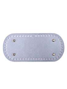 8.66 X 3.94 Inch Oval-Shaped Perforated Handbag Bottom Base, Faux Leather Lining, Suitable For Handbag, Shoulder Bag, Wallet Making Accessories, Wallet Making Materials, Handbag Structure, Crochet Texture - Multicolor - View 16