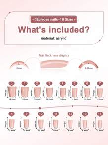 30pcs Acrylic Press-On Nail Set For New Year, Short Flared Duck Mouth Shape, Dark Red French Tip With 3D White Bow, Suitable For Girls, Women As Gift, Holiday, Daily Wear, Includes Double-Sided Tape & Nail File Press On Nails