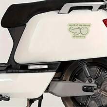 Miếng dán vinyl ngộ nghĩnh "Spent All My Money On Trinkets" - Thiết kế Smiski màu xanh lá cây dễ thương, lý tưởng cho máy tính xách tay, bình nước, câu lạc bộ sách & hỗ trợ sức khỏe tâm thần, đồ dùng học tập, trở lại trường - Nhiều màu - Xem 7