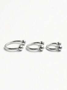 1 pièce Anneau de nombril en argent sterling S925 avec zircone. Petits anneaux de nombril en argent. Bijoux de nombril Mini