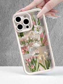 1 piezaModaTeléfonoCasoNo incluye cordón ni soporte. FlowerElementsTulipWaterDropSiliconeFlowerPhoneCaseFlowerPhoneCaseSummerSpringAppleDaisyThickSoftSiliconeFrostedAnti-dropPhoneCaseCompatibleWithiPhone15/14/13/12/XR//8,CreativeCandyColorProtectiveCoverWaterproofShockproofScratchResistant,InternationalVersion,NoTheHomeVersionSpringGift - Multicolor 2 - Ver 5