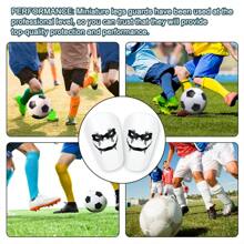 1 par de espinilleras mini, espinilleras extra pequeñas para jugadores de fútbol, equipo de protección de equipo pequeño para hombres y mujeres