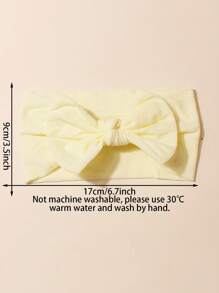 5 Stücke Frühlings-Bonbon-farbene süße Nylon-Schleifen-Stirnbänder & 5 Stücke Bonbon-farbene süße Baby-Lätzchen-Set, geeignet für jeden Tag, alle Jahreszeiten - Verschiedenfarbig - Übersicht 4