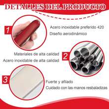 Navajas Multiherramienta De Acero Inoxidable Para Camping  17 EN 1 - Rojo - Ver 10