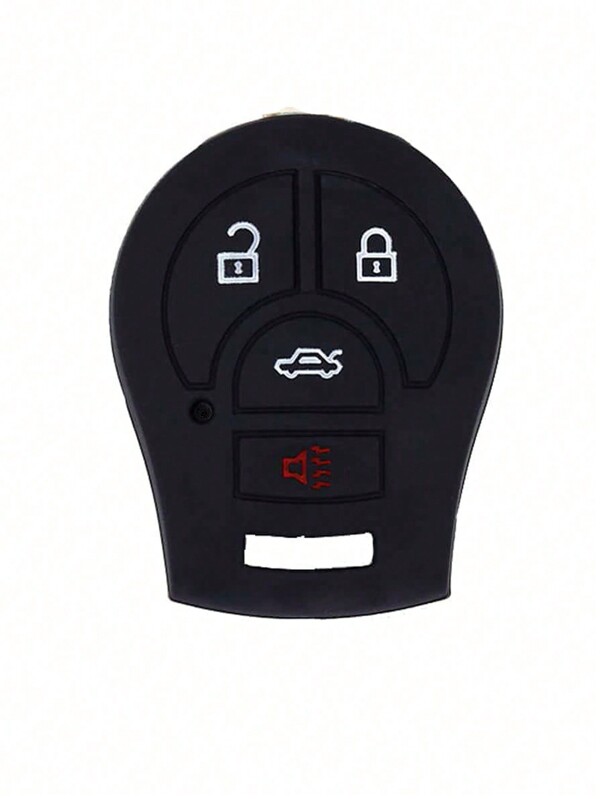1pc Black Silicone Car Key Fob Cover Protector Fit For Nissan 2003-2018 350Z Altima Armada Versa Cube Maxima Sentra Note CWTWB1U751, Infiniti Q45 QX56
