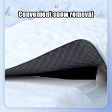 Car Front Windshield Snow Shield Waterproof Winter Outdoor Snow Shield Car Snow Shield Protection Against Ice In Summer Shade - Black - View 3