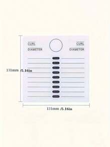 1pc Lash Extension Tray, Glue Pad, Acrylic Lash Extension Board, Pad, Lash Extension Auxiliary Tools