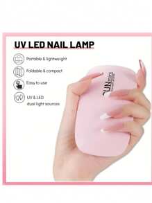 USB Electric Nail Drill Kit, Nail Polishing, Manicure And Pedicure, 6pcs Nail Files Sanding Bands Nail Art Pen - Multicolor - View 2