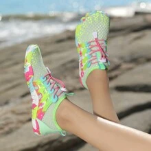 Scarpe da acqua mimetiche da donna, leggere e antiscivolo, calzini acquatici a piedi nudi, adatte per spiaggia, vacanza, campeggio, festa, nuoto, pesca