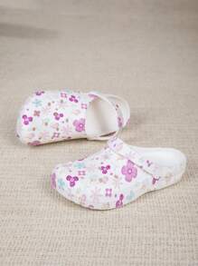 New Women Garden Slippers, Adjustable Loose Flat Shoes, Bedroom/Travel/Beach Slide Sandals, Closed Toe Slippers - Multicolor - View 7