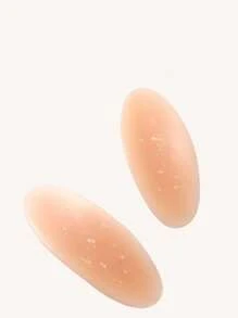 Women's Sexy Invisible Silicone Pads Reusable Buttocks And Push Up Patches, Support Buttocks And Buttocks Patches, Showing Enlargement, Suitable For Women Of All Body Types