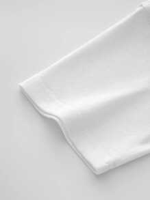 Camiseta Nsqk 6 Tejido Transpirable 220g algodón pesado - Blanco - Ver 7