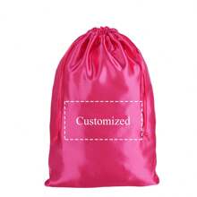 Custom Reusable Wig Bag, 1PC Drawstring Bag For Wig Carrying Bags Hair Drawstring Bags Packaging Storage Bags Soft Wig Pouches For Wigs Bundles Hair Extension Supplies Home And Salon,Durable,Colorful,Cute,Adorable,Funny,Kawaii,Y2K,Stylish,Unisex,Casual,Custom,Personalized,Unique,Customized,Ideal Gifts For Him,Ideal Gifts For Her,Her,Boyfriend,Girlfriend,Family,Friends,Children