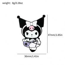 Sanrio 1pc/5pcs Anime Kawaii Enamel Pin Badge For Men, Backpack Accessories Merchandise Gifts Dress Accessories Pin For Clothes Bag Charm Backpack For School