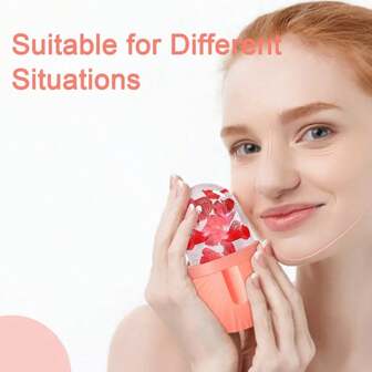 Ice Face Roller Reusable Beauty Ice Facial Rollers Mold Facial Ice Massage Beauty Skin Care Tools Contour And Enhance Your Skin With This Leakproof Facial Massager,Beauty,Skin Care Products,Spa,Self Care,Skin Care Tools,Face Care,Esthetician Supplies,Massage,Face Massage Tool,Face Roller,Ice Roller,Ice Roller Face