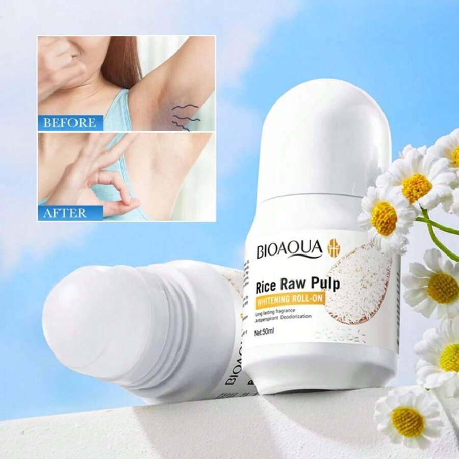 DESODORANTE CON EXTACTO DE ARROZ ACLARA AXILAS QUITA OLOR - Blanco - Ver 1