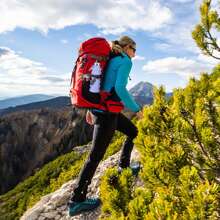 可折叠水瓶 17 盎司，无味硅胶，防漏可折叠可重复使用水瓶 - 非常适合旅行运动健身房徒步旅行露营骑自行车，便携式防漏运动水瓶带登山扣 - 彩色 - 查看 6