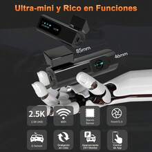 WOLFBOX i03 DashCam WiFi 2.5K, Cámara Grabadora Frontal para Automovil 1600P HD, con Mini Dashboard, Control de Aplicación, Visión Nocturna, G-Sensor, Compatible con 256GB Máx. - 1 - Ver 4