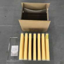 Auto Flowing Painted White Fir Wooden Beekeeping Hives Bee Hives Boxes + 7 Plastic Bee Frames Honey - trắng - Xem 9