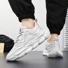 Zapatos de hombre Tenis Tenis para hombres Zapatos negros Zapatos blancos - Blanco - Ver 3